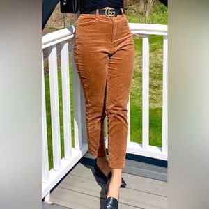 Women’s corduroy high rise skinny, high-rise, jeans, size small